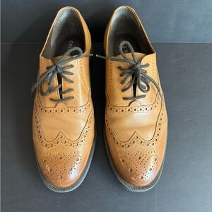 Cole Haan Original Grand Wingtip lace up with perforated toe in Brown.Size 7.5